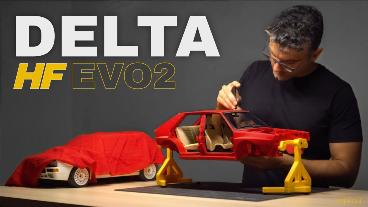 The World's Most Detailed 3D Printed LANCIA DELTA EVO 2 replica - Ep.1