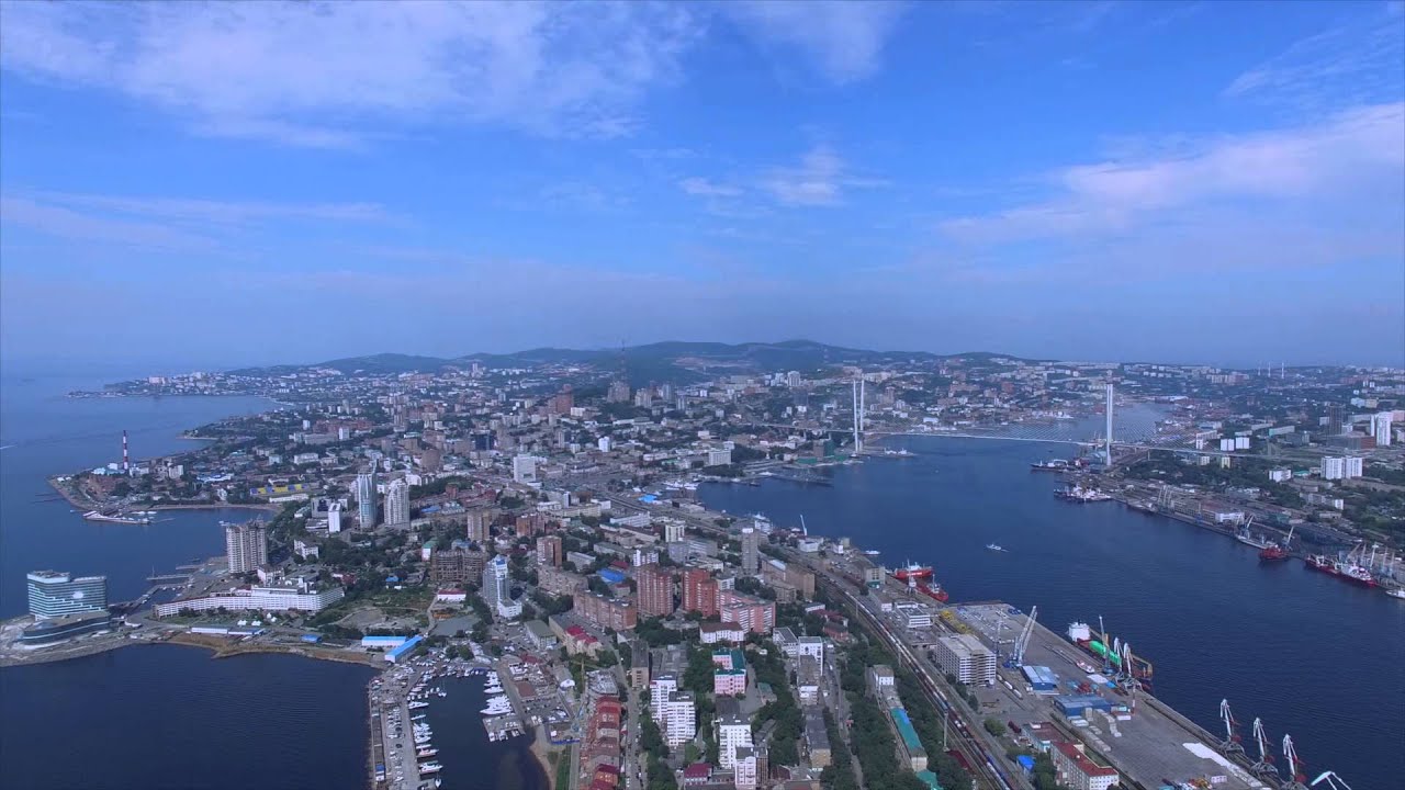Perfect Sun Day 500 m Phantom 3 Pro over Vladivostok 2015