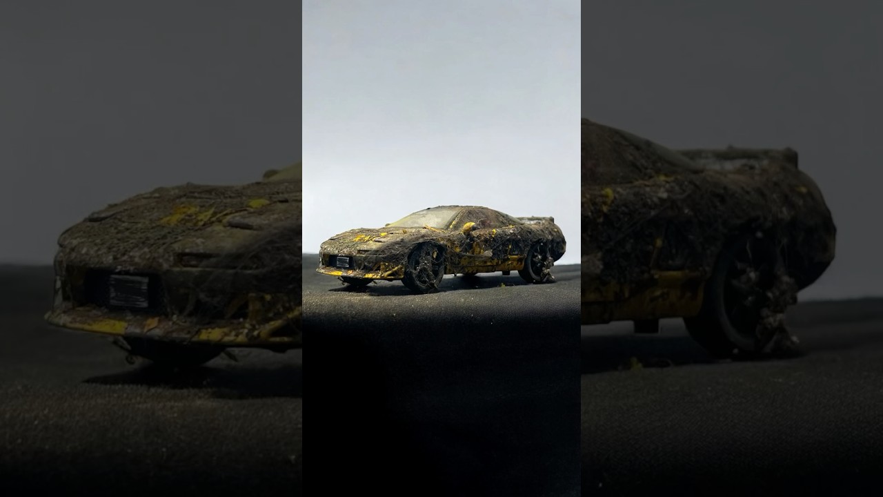 Teardown of the Abandoned Honda NSX Before Restoration 