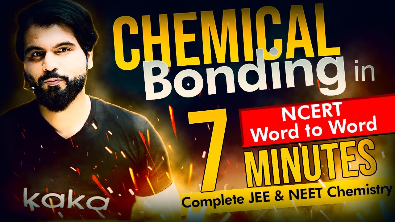 Chemical Bonding in 07 Minutes || Complete #jee & #neet Chemistry in 5 minutes by ABK SIR