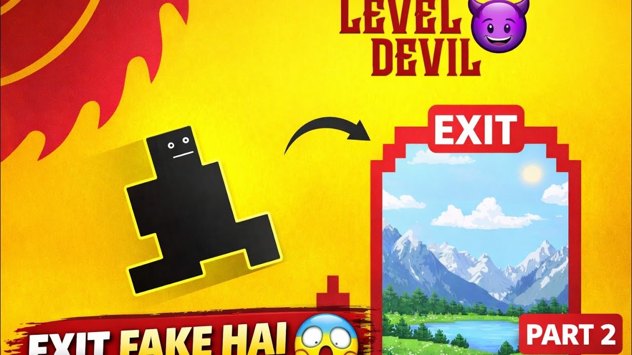 Level Devil Part 2 😈 | Next Level = Full Trap | Mr YSP Gamer