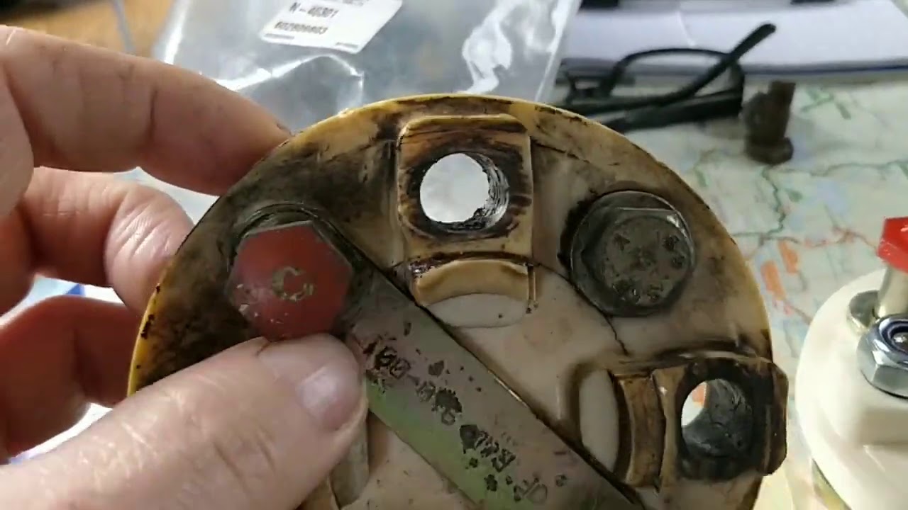 Narrowboat propshaft coupling replaced.#137