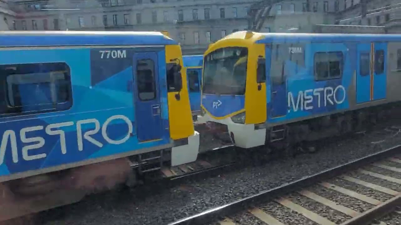 Walk to Footscray Plaza. Train to Richmond station. (Post Christmas) Melbourne, Australia.