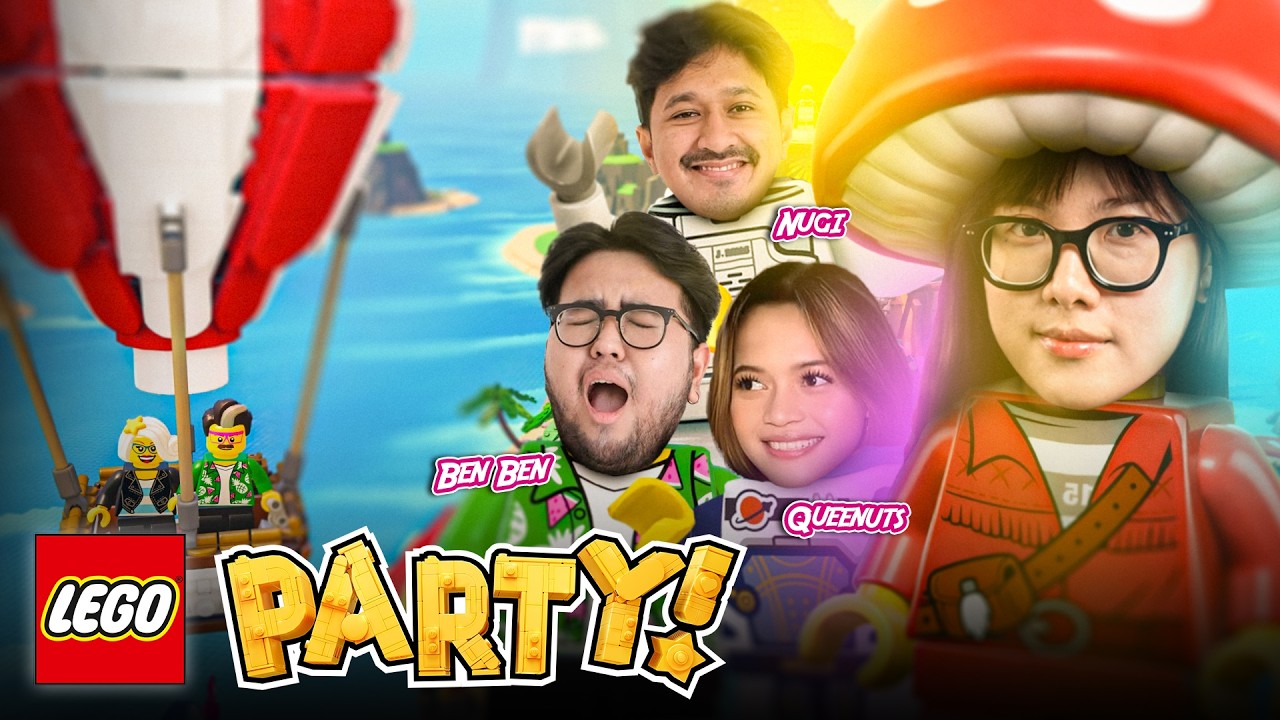 LEGO PARTY WITH @DBangkongS @NugrahaDarmawan @Queenuts