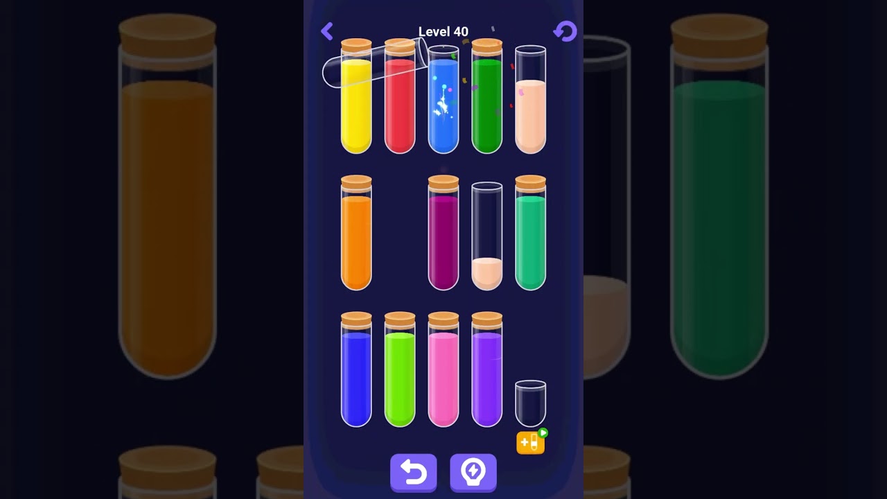 55 уровень жидкой логики: режим Water Sort в Block Blast стал личным! P3 #blockblastgame #game