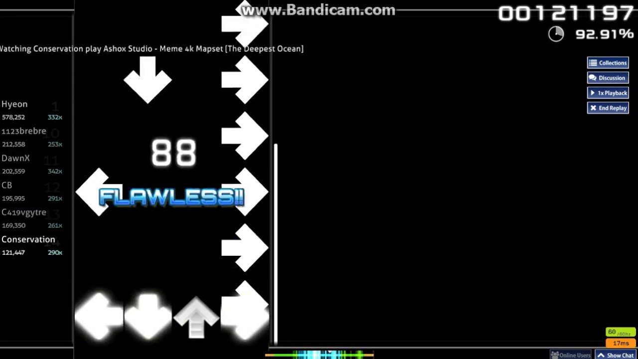 Ashox Studio - Meme 4K Mapset [The Deepest Ocean] FIRST EVER A RANK 91.56%