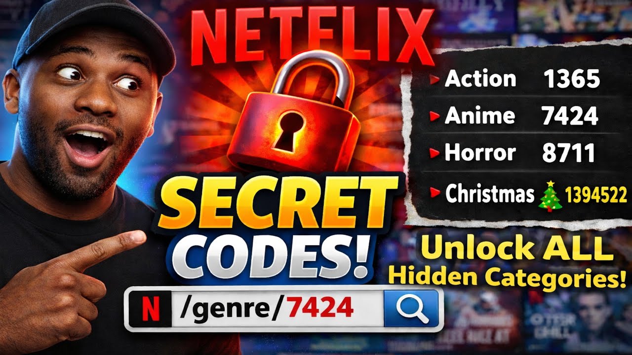 Netflix Secret Codes for 2026 &mdash; Unlock ALL Hidden Categories!