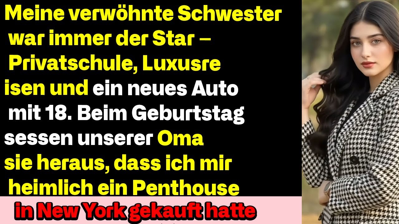 Meine verwöhnte Schwester bekam alles – Privatschule, Luxusreisen, Auto mit 18. Bei unserem
