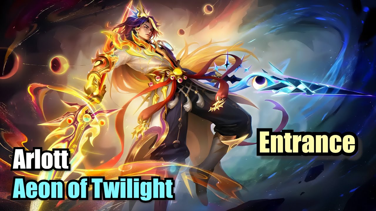 Arlott Aeon of Twilight Skin Collector Entrance (4K) Mobile Legends #MOBILELEGENDS