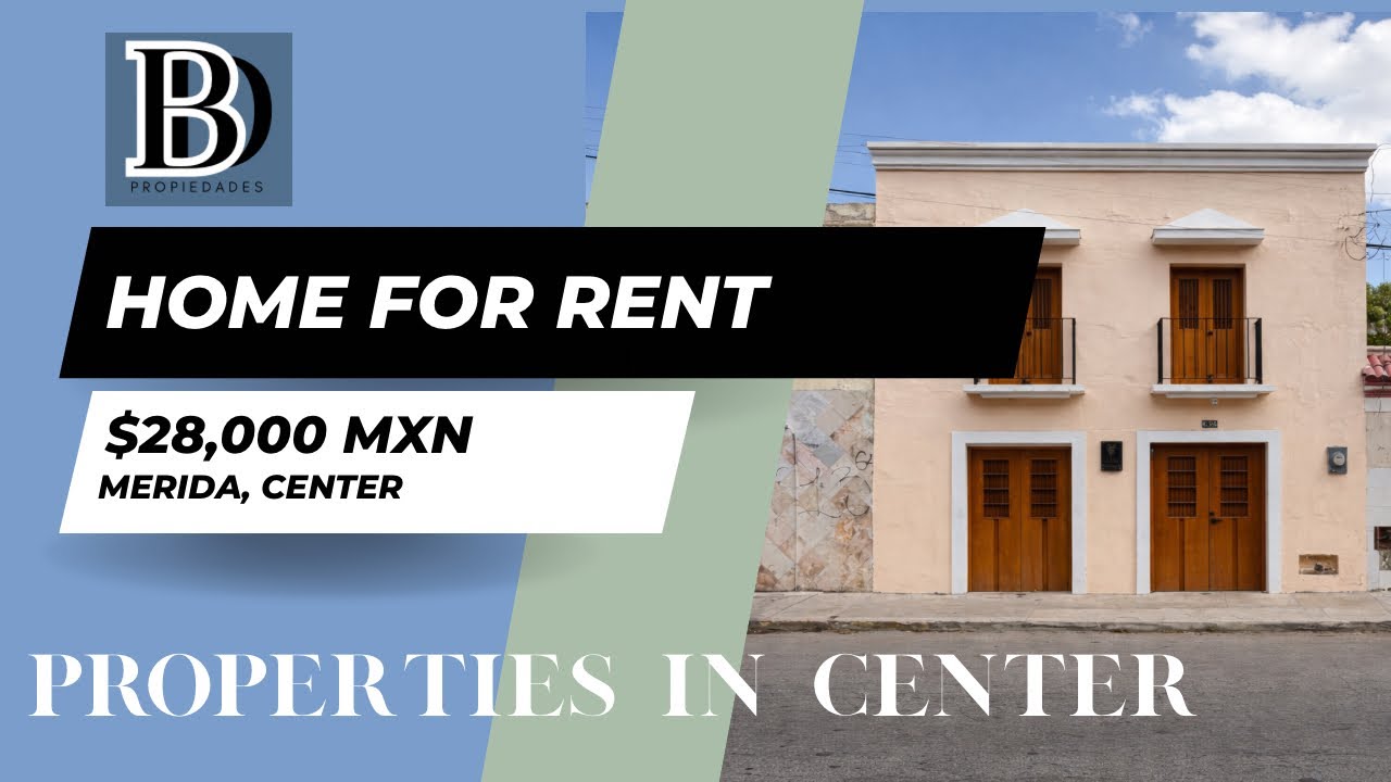 Downtown Mérida | Colonial Home for Rent SOLAR PANELS POOL 
