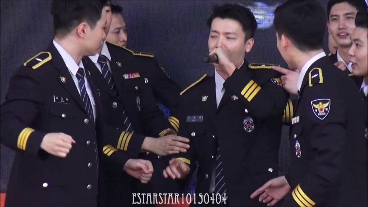 [160528 fancam] 2016 U클린 콘서트 경찰홍보단 동해 (Donghae focus)