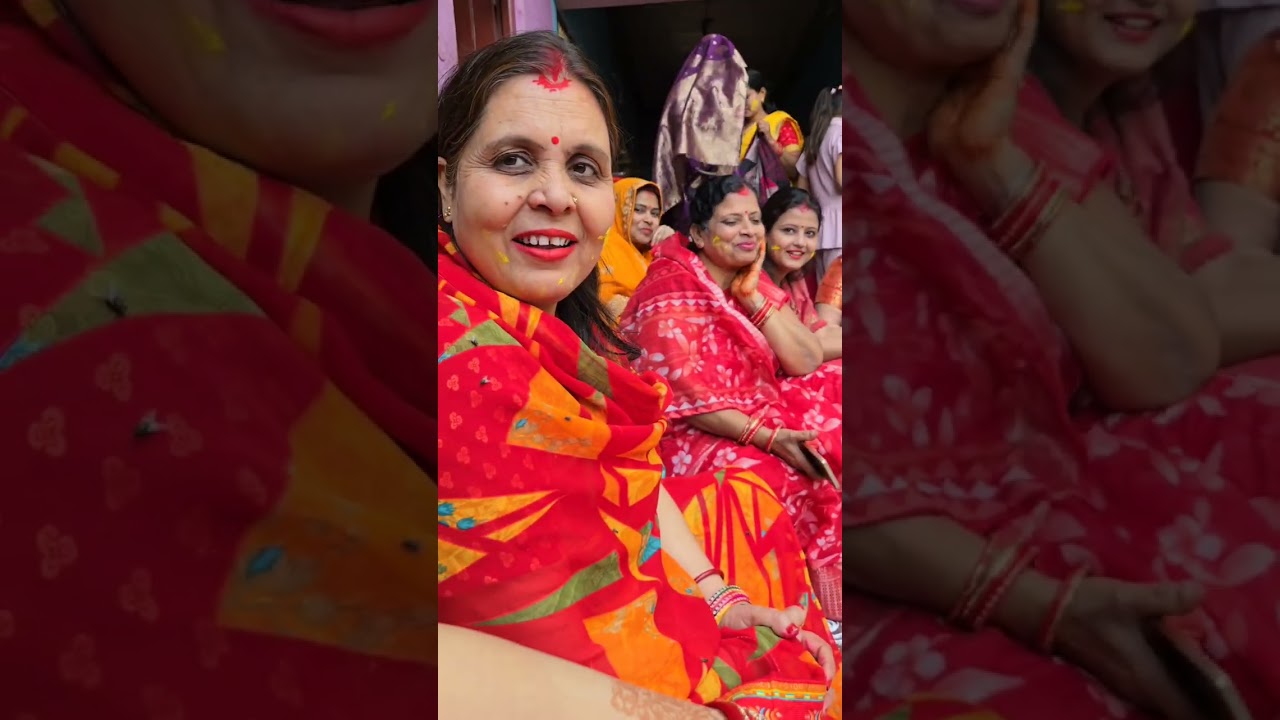 Tusari vlog😍 #ytshorts #minivlog #shortclips #familyvlog #maithili #maithilirituals 