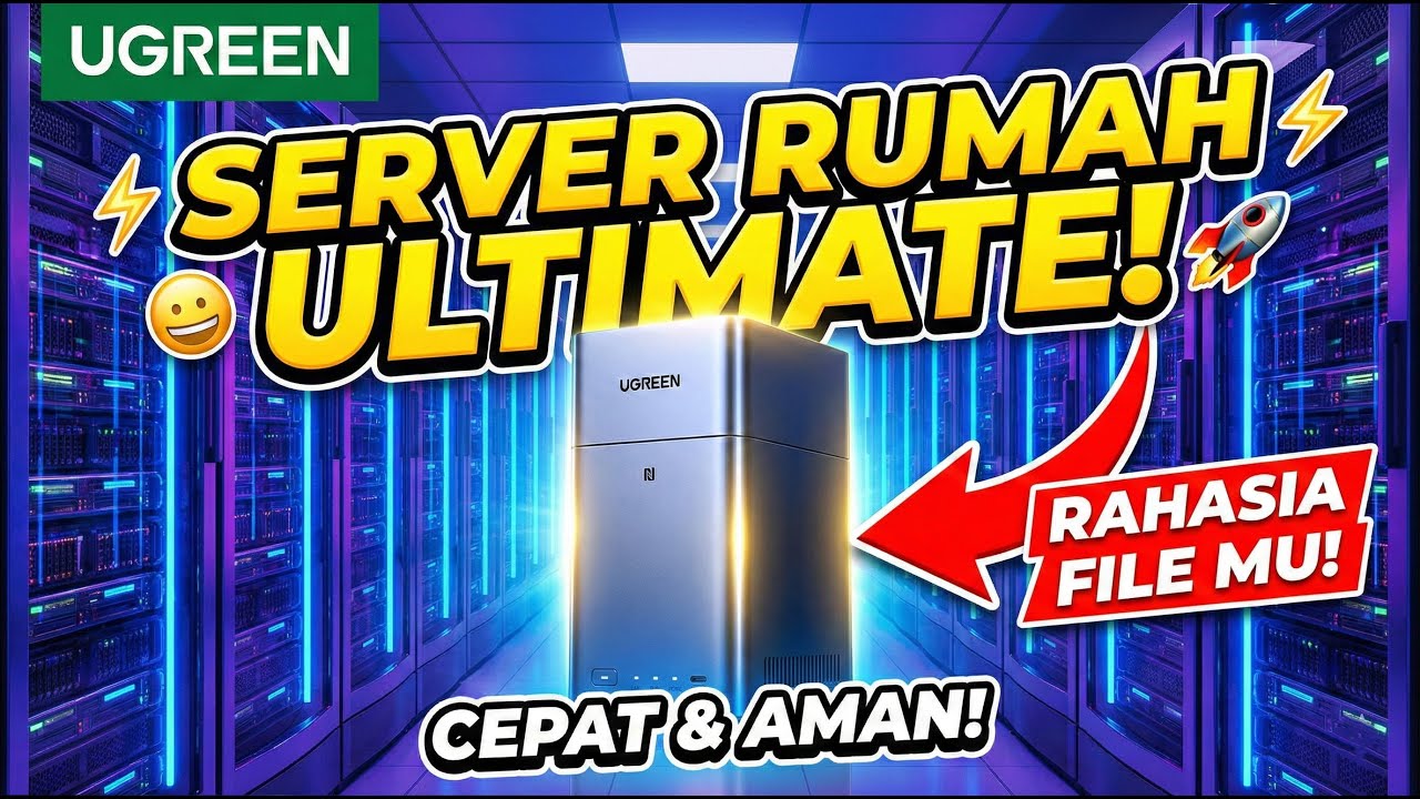 Penyimpanan Cloud Pribadi Cuma 2 Jutaan 🤔❓Review UGREEN NASync DH2300