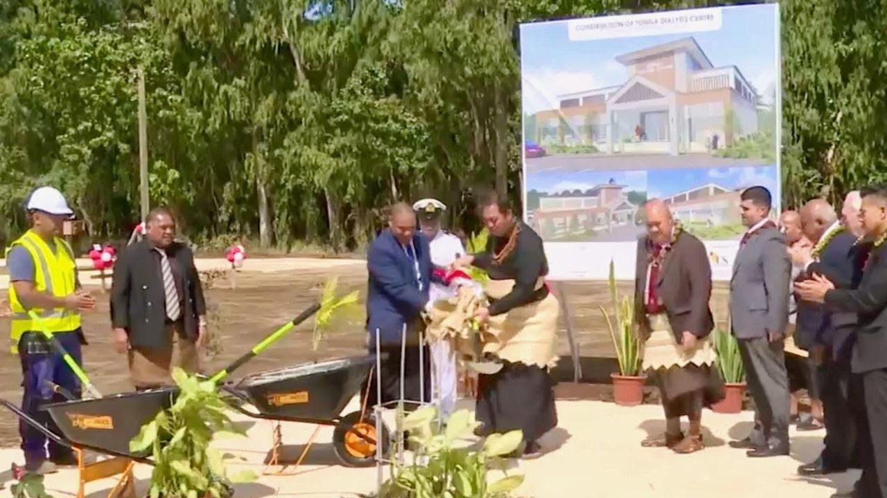 Ground Breaking Ceremony of the Dialysis Centre for the Kingdom of Tonga Senita Taialasisi Veitongo