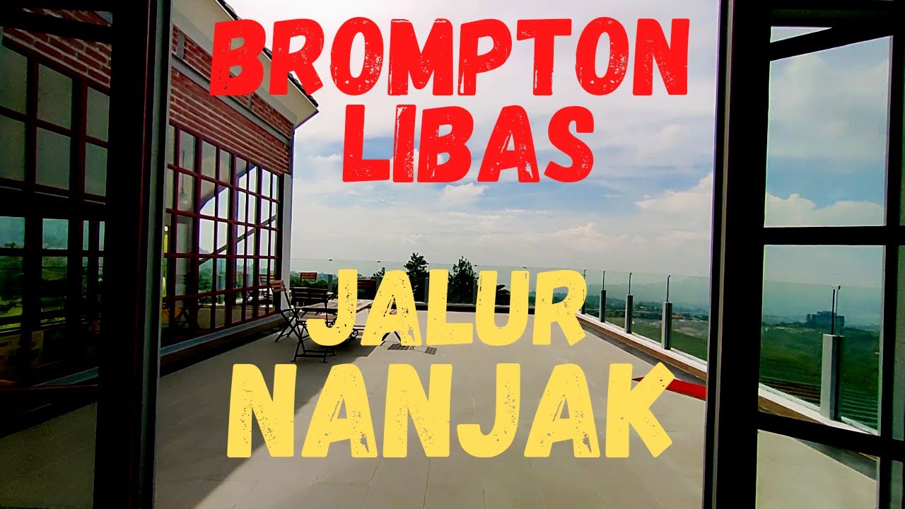 Gowes Nanjak Pakai Seli Brompton Lewat Jalur Dago ke de Grote Cafe Bandung