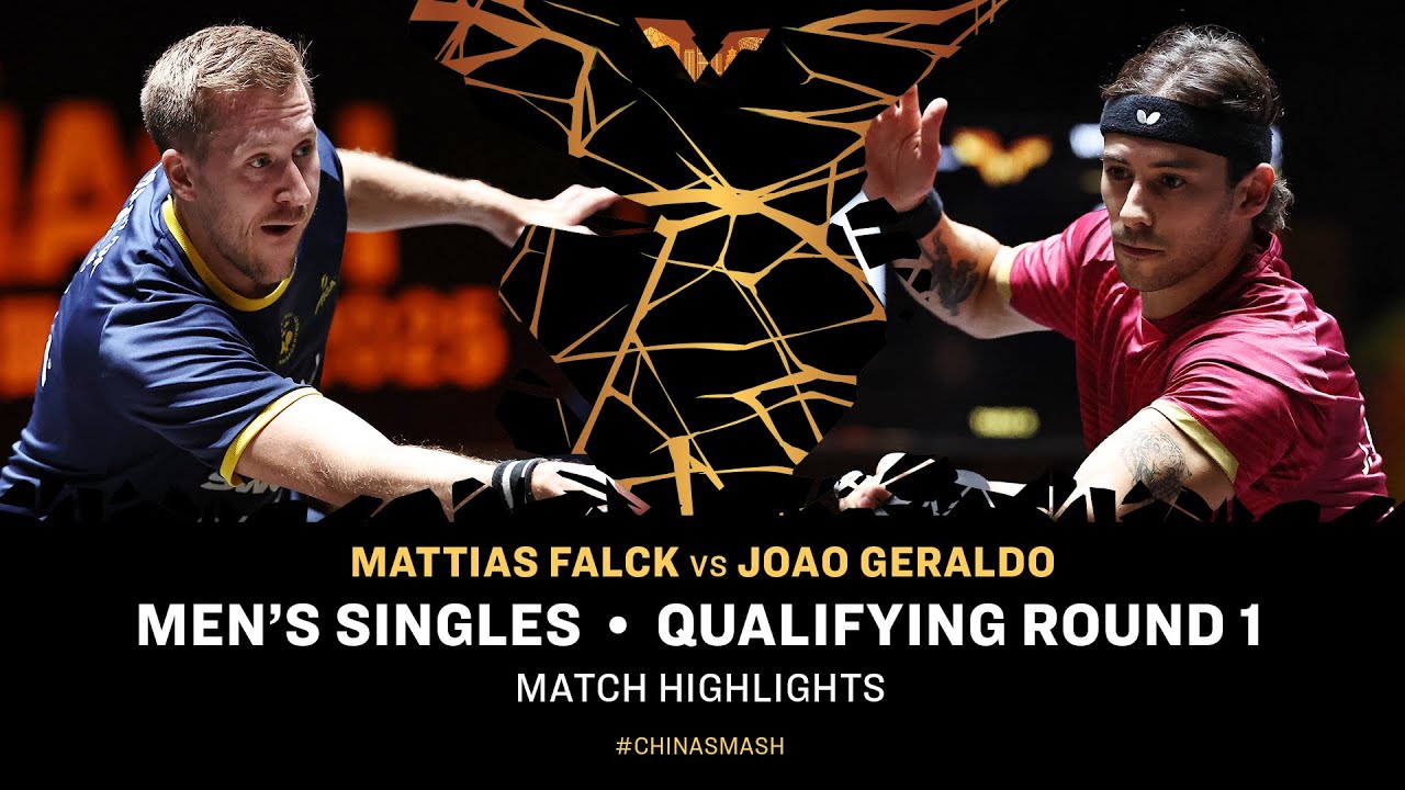 Mattias Falck vs Joao Geraldo | MS QR1 | #ChinaSmash 2025