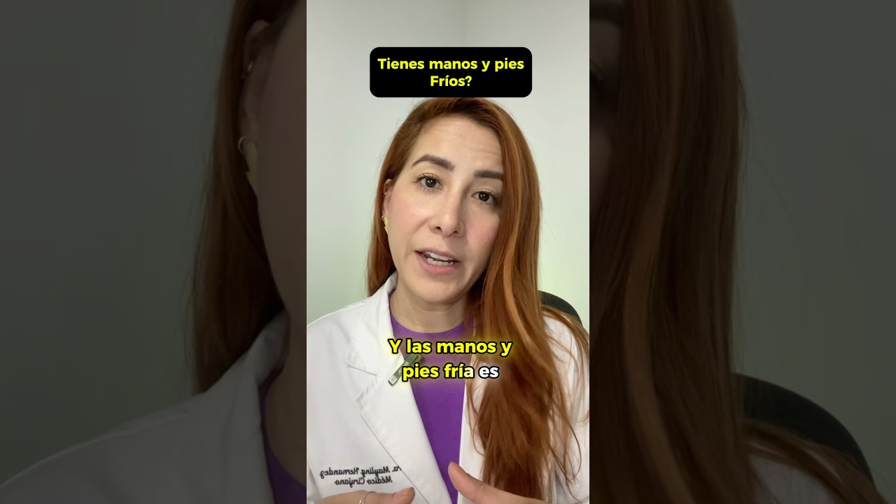 Manos y pies fr&iacute;os ? #sabiasque #shorts #medicina