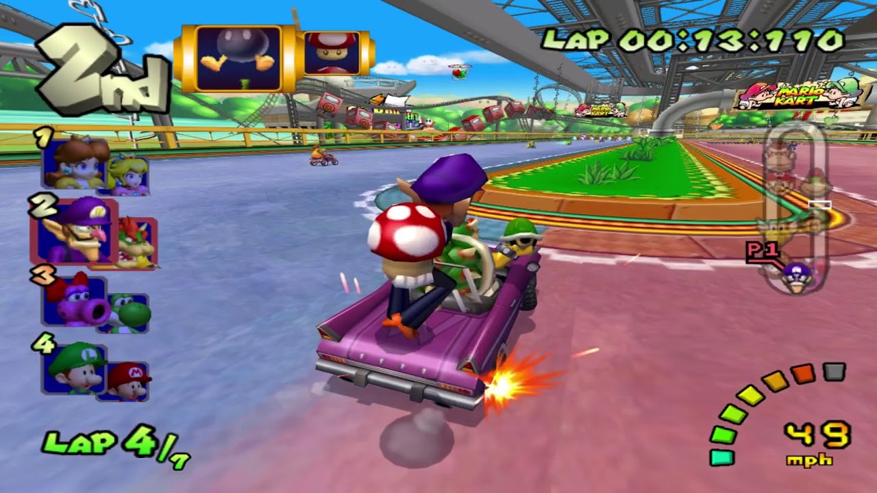 Mario Kart: Double Dash (GC) walkthrough - Baby Park