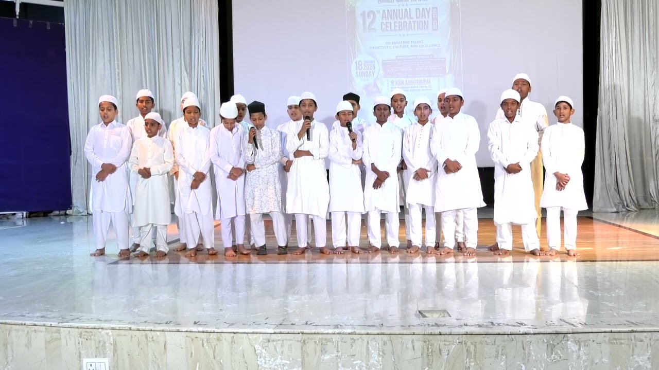 QASIDA-E-MERAJ  – 7 A2 🌙🎶