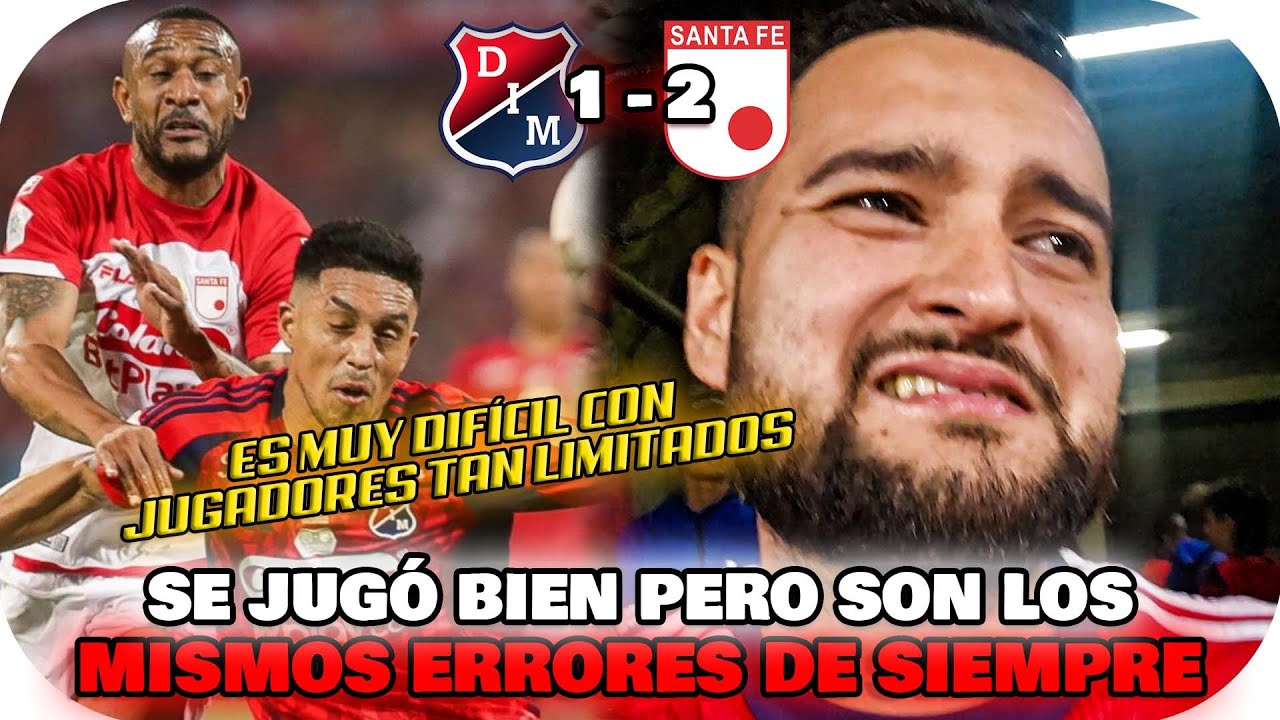 Medellín 1 vs 2 Santa Fe | IDA CUARTOS DE FINAL Copa Betplay 2025