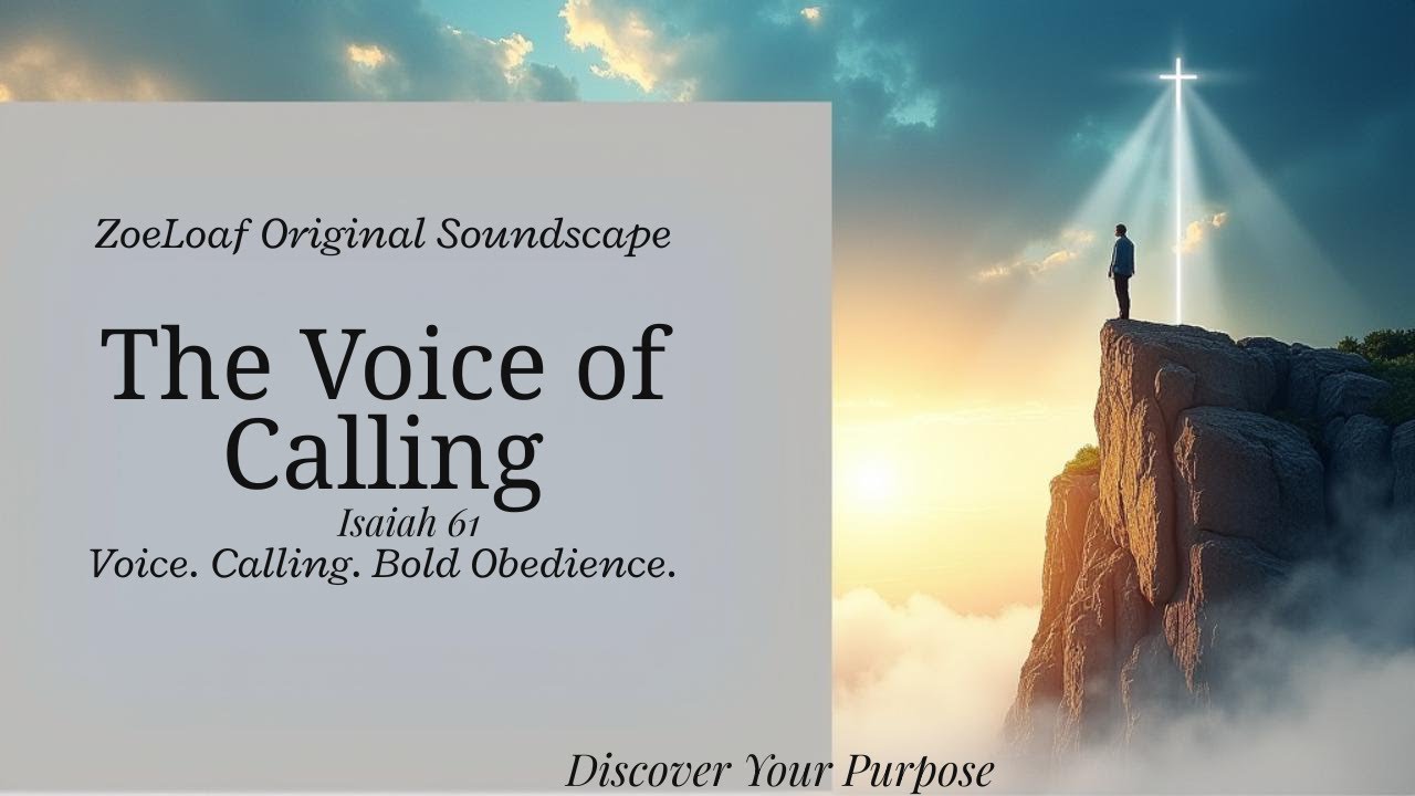 🔥 🌿NEW RELEASE🦋 🔥The Voice of Calling | Bold Obedience + Isaiah 61 x John 10:10 🌿🕊️📖✨ #zoeloaf