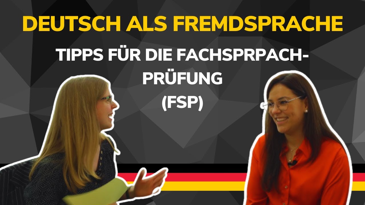 Tipps für die Fachsprachprüfung für Ärzte (FSP) | Interview mit Nina von ärztesprech [German to Go]