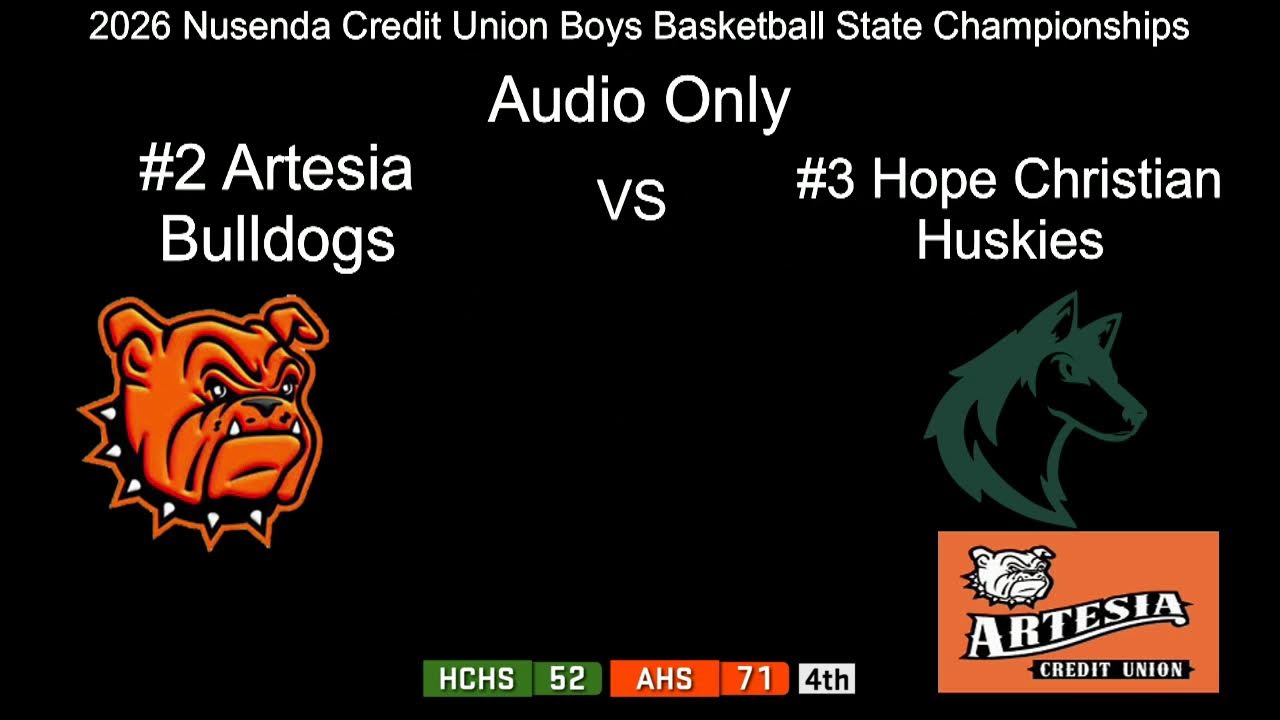 AUDIO ONLY: #2 Artesia vs. #3 Hope Christian