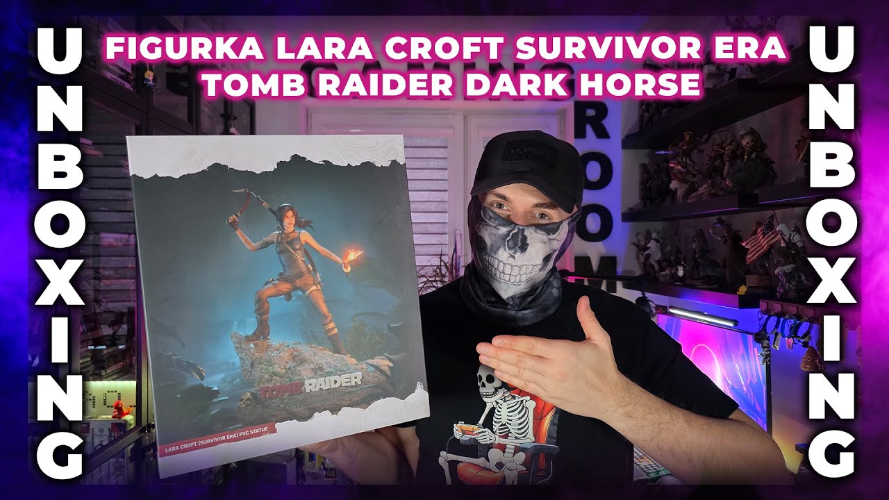 Figurka Lara Croft Survivor Era Tomb Raider Dark Horse  - Warto? Unboxing.