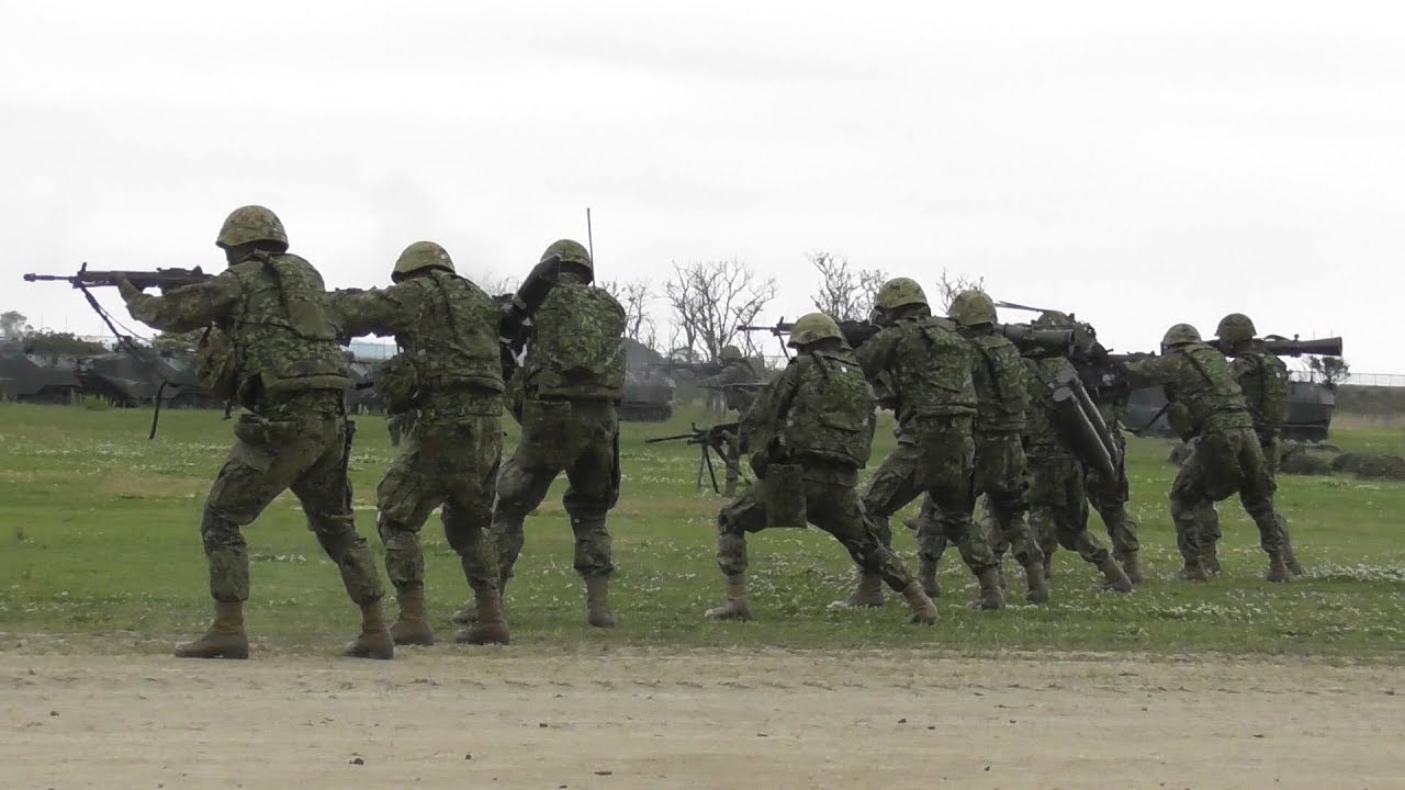 水陸機動団が撃ちまくる!! 訓練展示　島嶼部奪還　アメリカ海兵隊も参加　Amphibious Rapid Deployment Brigade 水陸機動団創隊１周年　相浦駐屯地　陸上自衛隊 2019