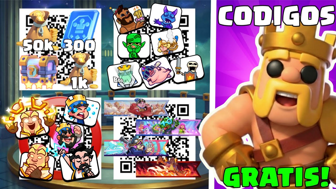 🎁 TODOS los c&oacute;digos GRATIS en Clash Royale del 2025 y 2026 (a&uacute;n funcionando) #clashroyale #supercell