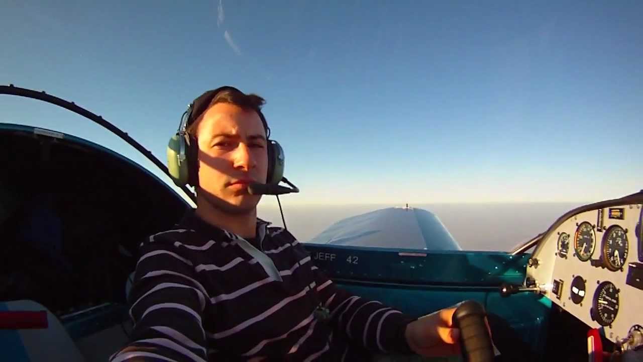 CH 601 XL Flight over clouds, from Montmorillon