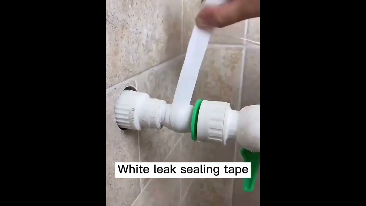 Self-Fusing Silicone Repair Tape for Pipes