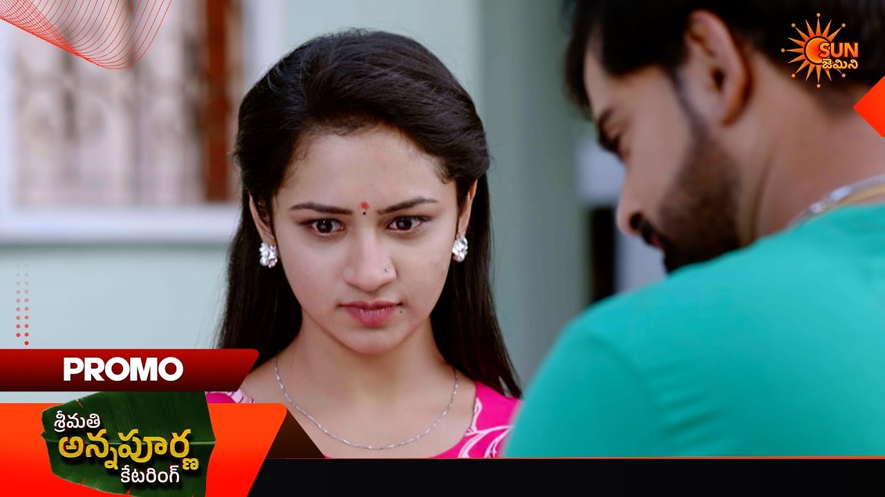 Srimati Annapurna Catering - Promo | 07 Apr 2026 | Telugu Serial | Sun Gemini