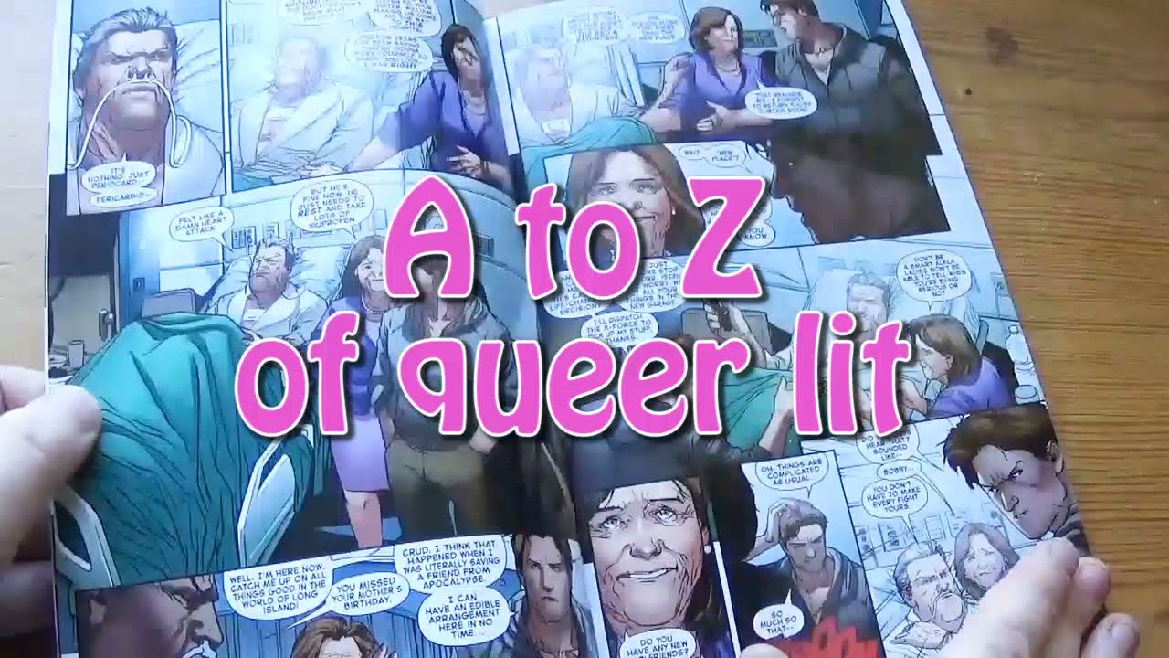 A to Z of Queer Lit (Comics & Graphic Novel Ed.) Vol 2 [cc]
