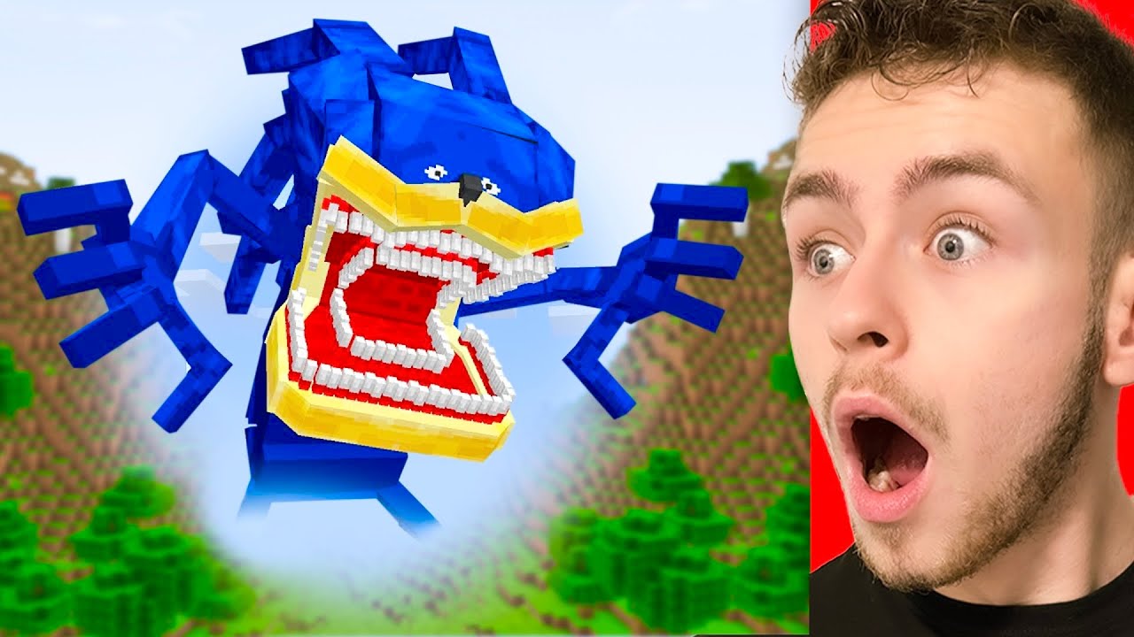Vyvolal jsem Shin Sonic Příšeru v Minecraftu...