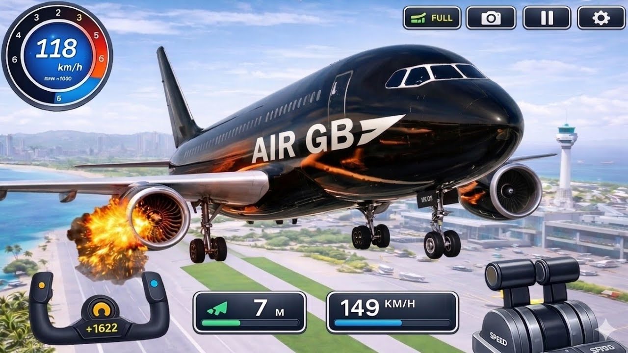 City Airport Emargency Loding - Pilot Handles Deadly Passenger Flight ✈️ Android Gameplay 10