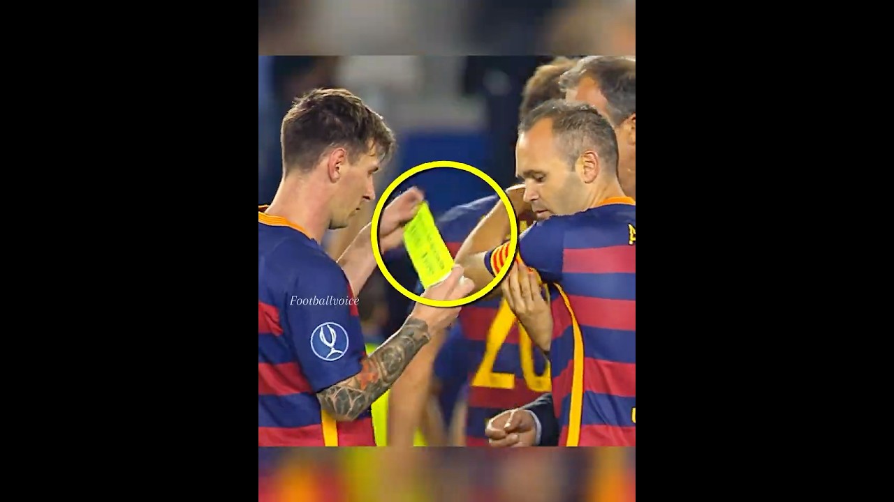 Messi & Captain's Armband👏