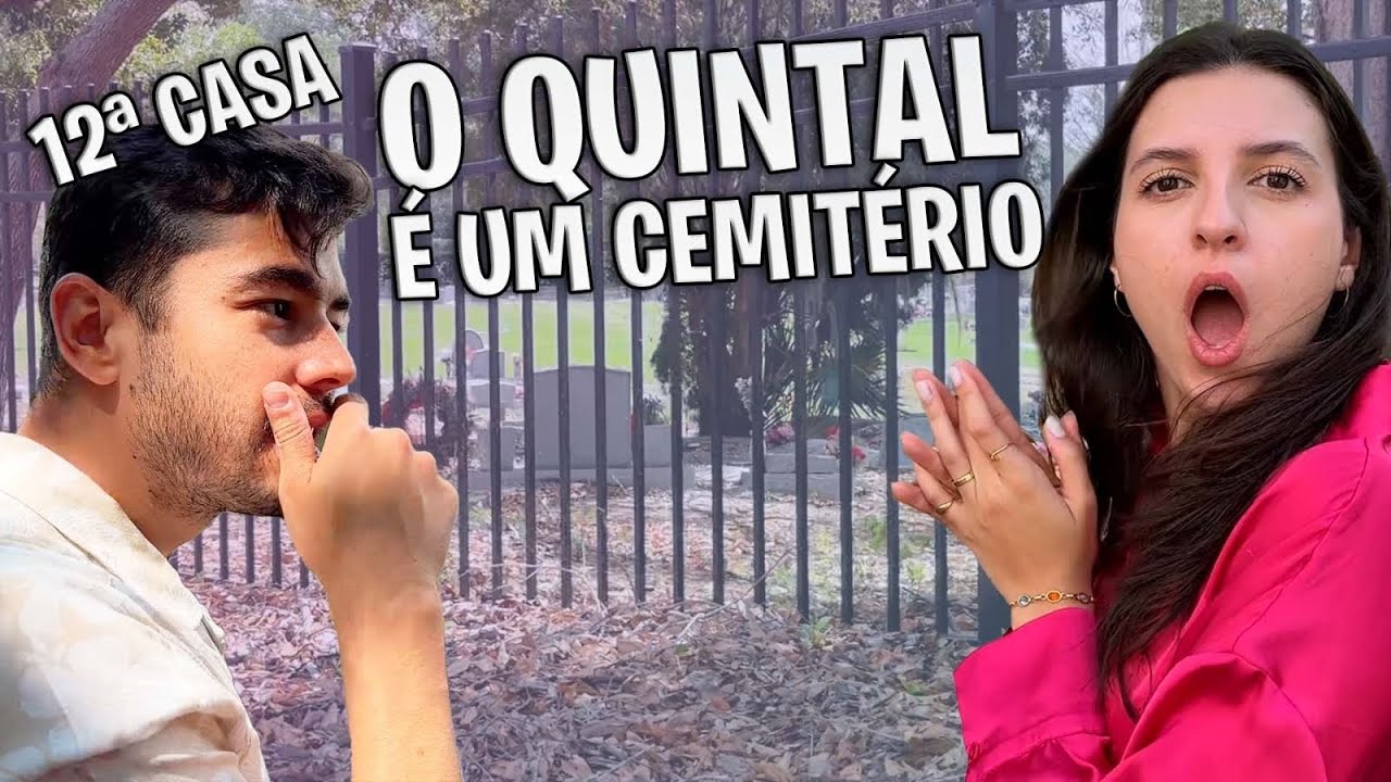 Essa casa era dentro do CEMITÉRIO! Nunca vi nada igual 😱