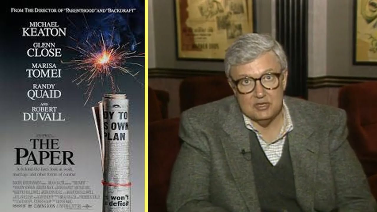 Siskel & Ebert (1994) -  Roger reviews The Paper