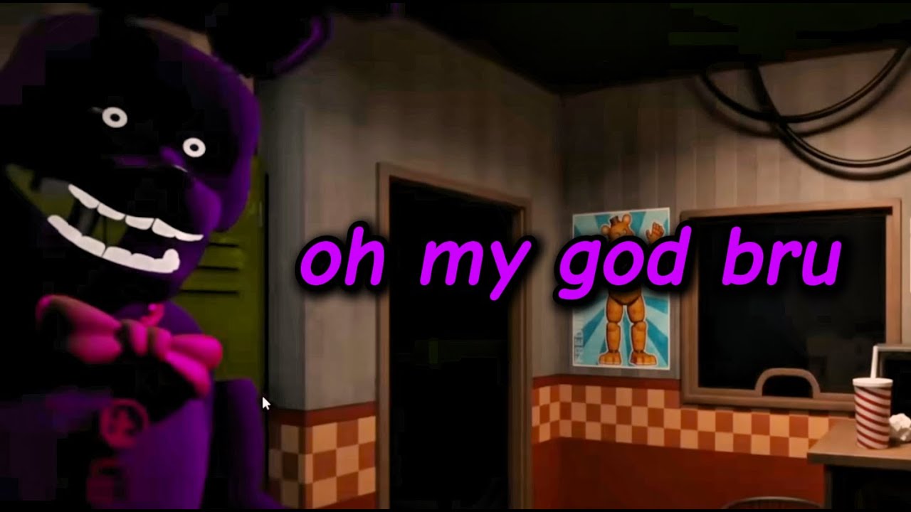 These animatronics are killing me bro...