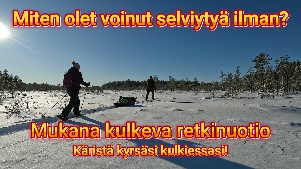 Retkeilyn uusi innovaatio mukana kulkeva nuotio, miten on voinut pärjätä ilman @KorpiTiimi