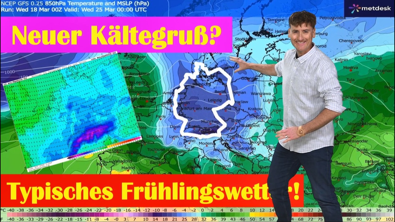 Neue Kälte-Attacke in Sicht: typisch März! Doch erst einmal Sonne satt, trocken und recht mild!
