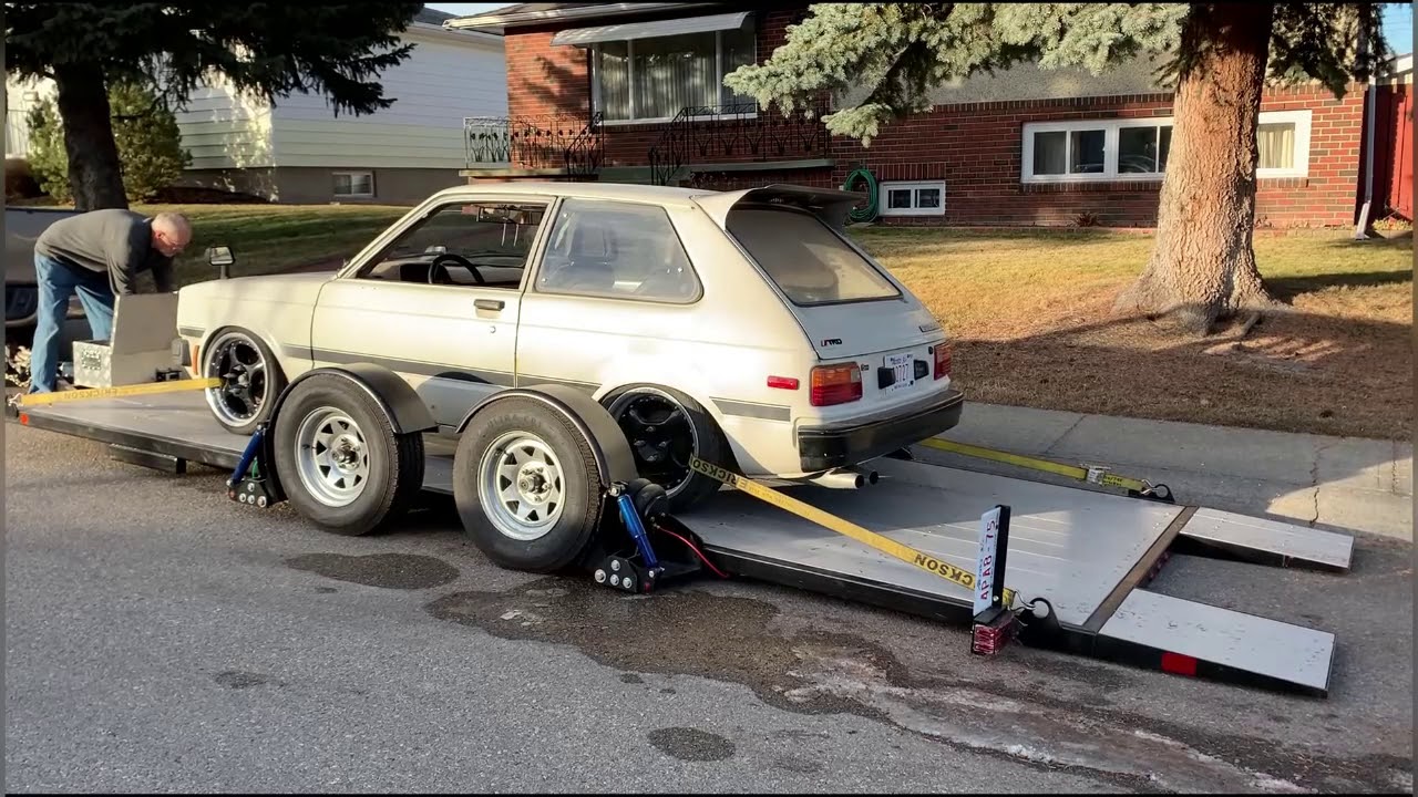 Loadtech 18' Deck Air Ride Trailer