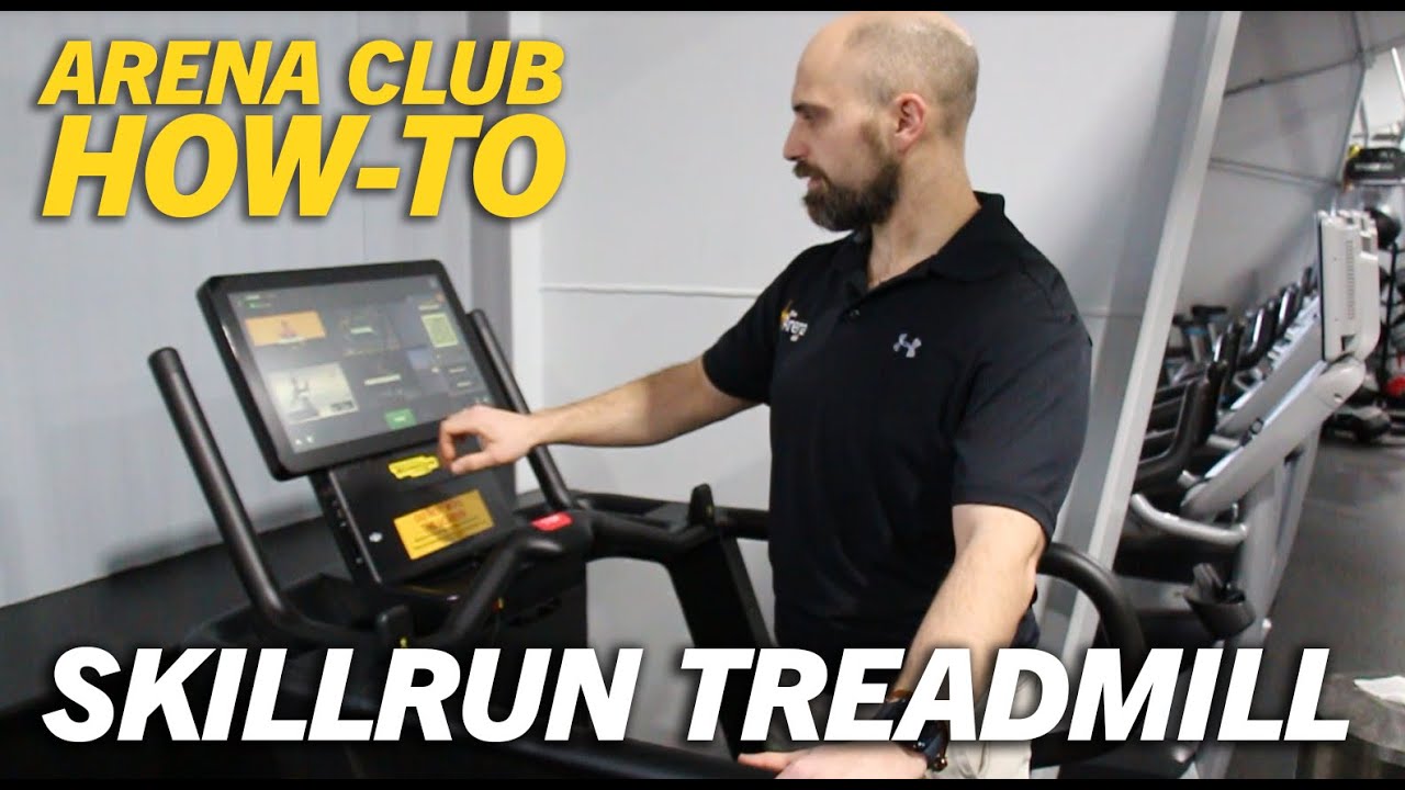 Arena Club How To - All the TechnoGym SkillRun Treadmill has to Offer
