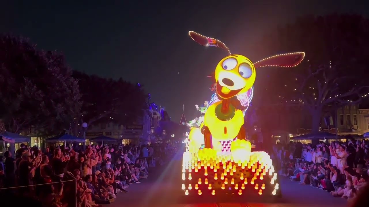 Paint the Night Parade Disneyland May 25, 2025