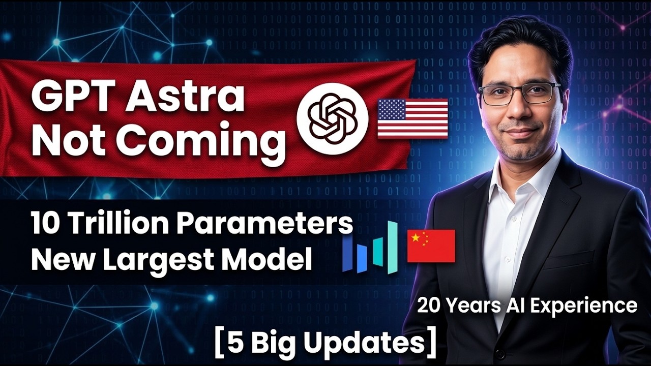 GPT-6 Astra DELAYED, China's 10 Trillion Param Model, Deepseek & More AI News