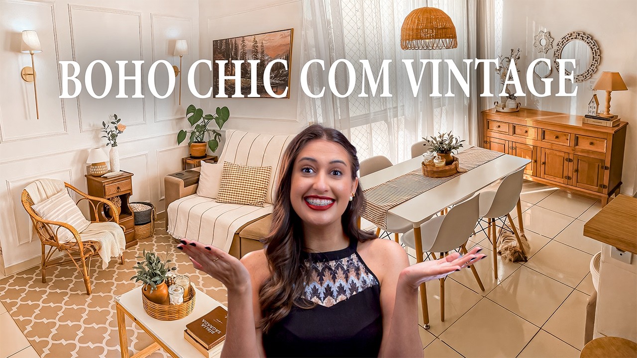 CONHECENDO UMA CASA NO ESTILO BOHO CHIC + VINTAGE - DECORAÇÕES REAIS #31