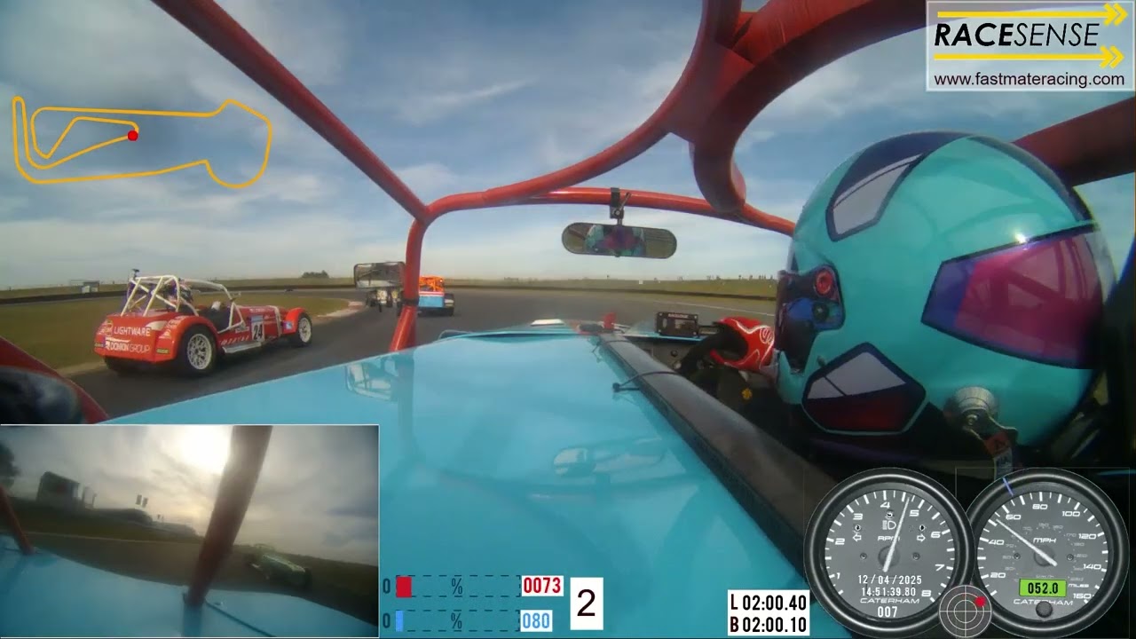 Caterham Seven Championship UK 2025 Snetterton Race 1