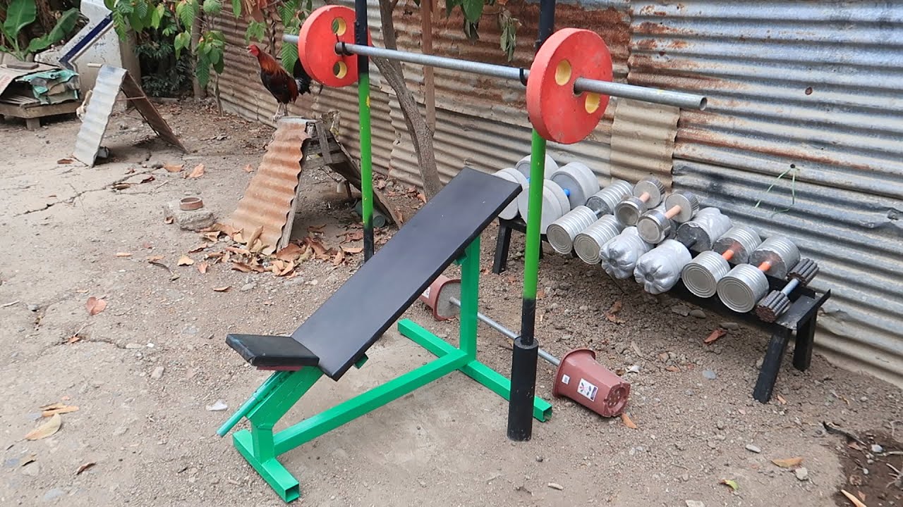 How to Make Homemade Incline Bench Press