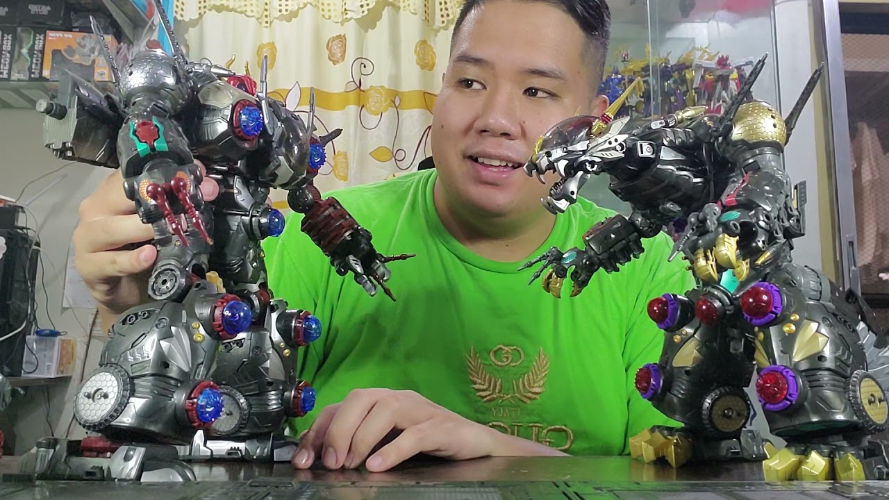 Takara Tomy Diaclone Reboot DA-75&76 Dragohead and Ghoulhead Review